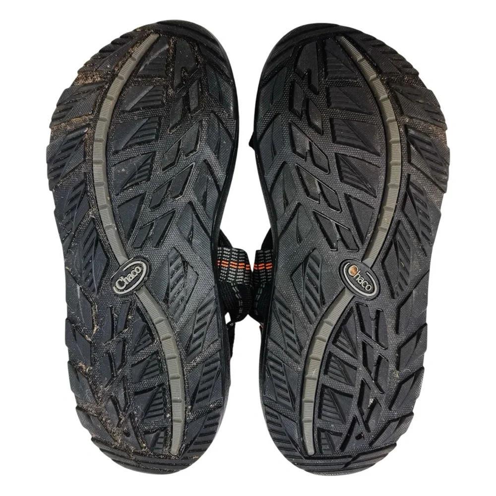 Chaco Men ZCloud Hiking Walking Sandal Traffic Orange J105493 Men's Size 8M